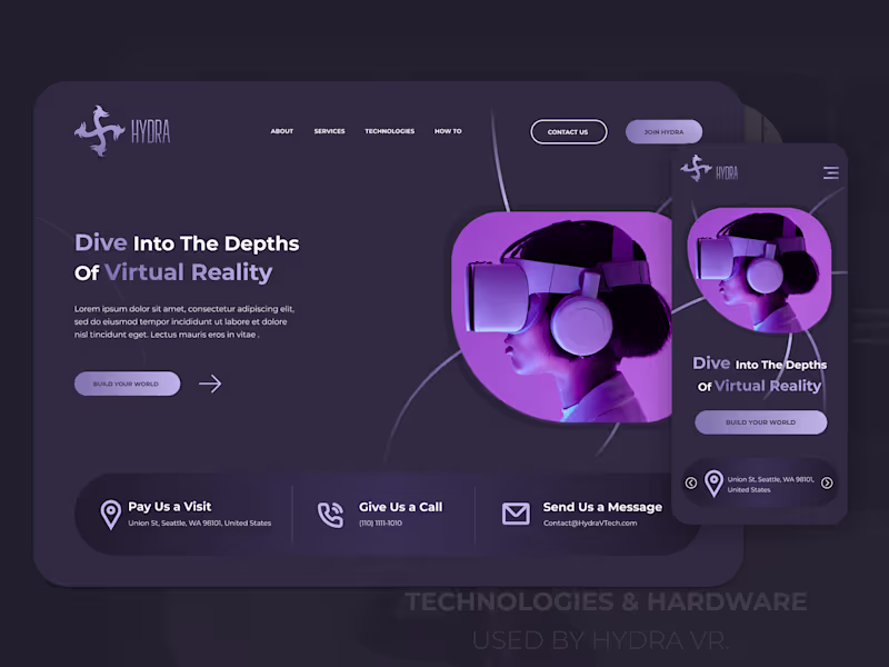 Cover image for Hydra Landing Page