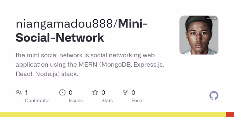 Cover image for Mini Social Network