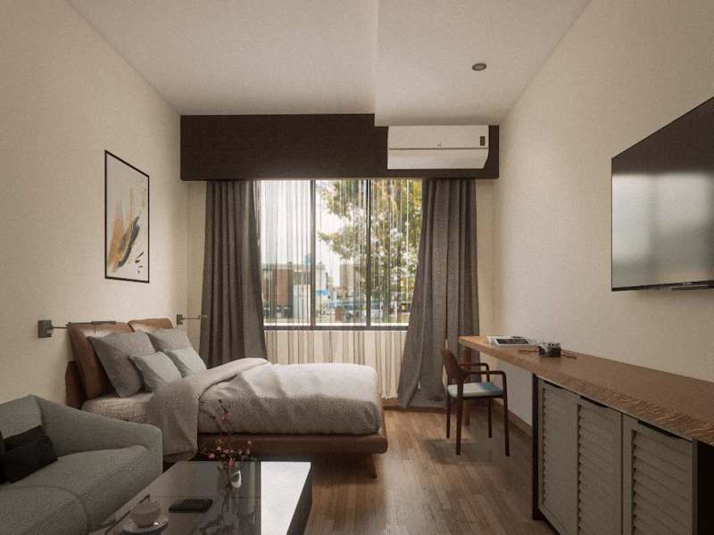 Cover image for APARTMENT BEDROOM INTERIOR