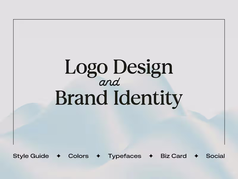 Cover image for Logo Design and Brand Identity