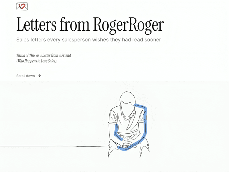 Cover image for Letters from RogerRoger Content Series