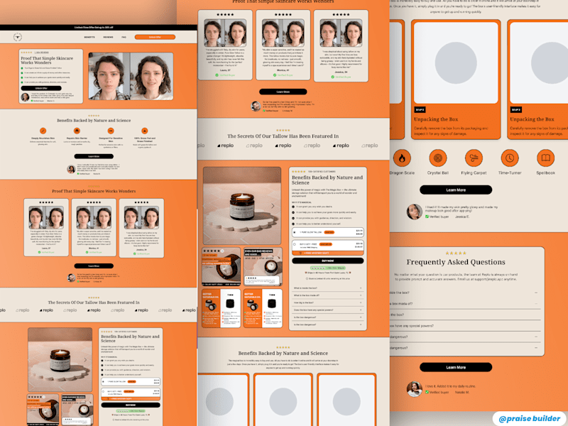 Cover image for PDP Landing page built on Instant.