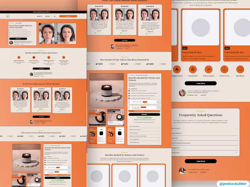 Cover image for PDP Landing page built on Instant.