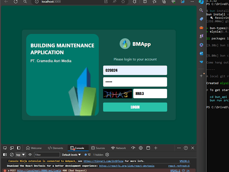 Cover image for Building Maintenance App