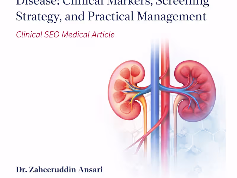 Cover image for Diabetic Kidney Disease: Early Detection & Management