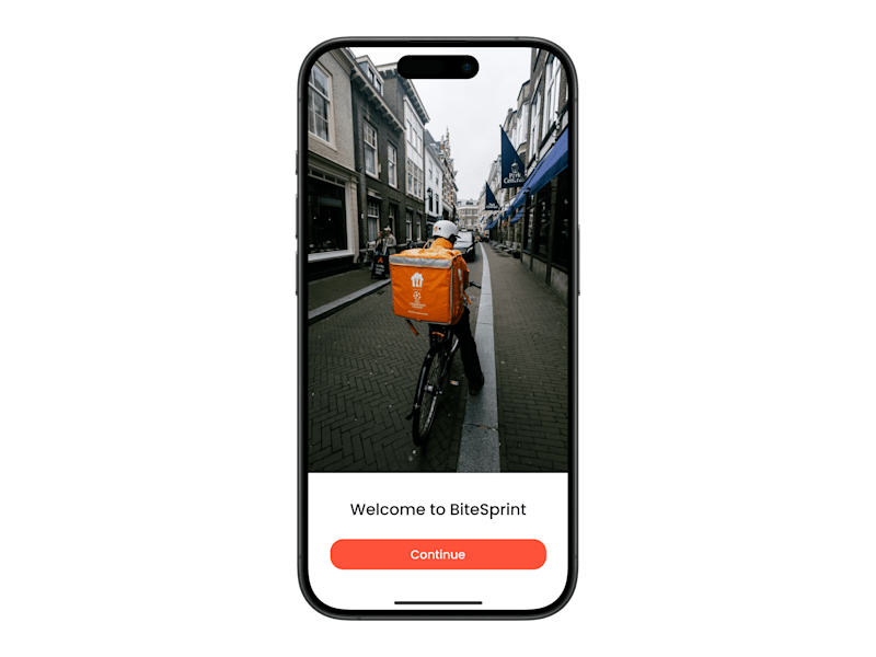 Cover image for Bite sprint - Food delivery app