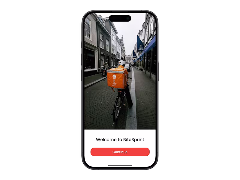 Cover image for Bite sprint - Food delivery app