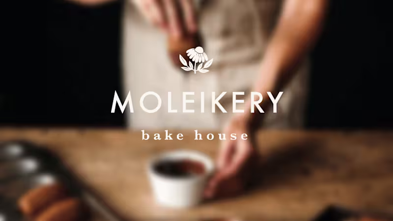 Cover image for MOLEIKERY  bake house | Branding