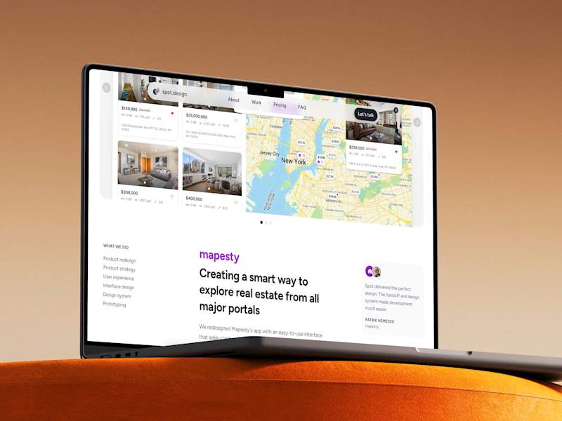 Cover image for Spot Design website