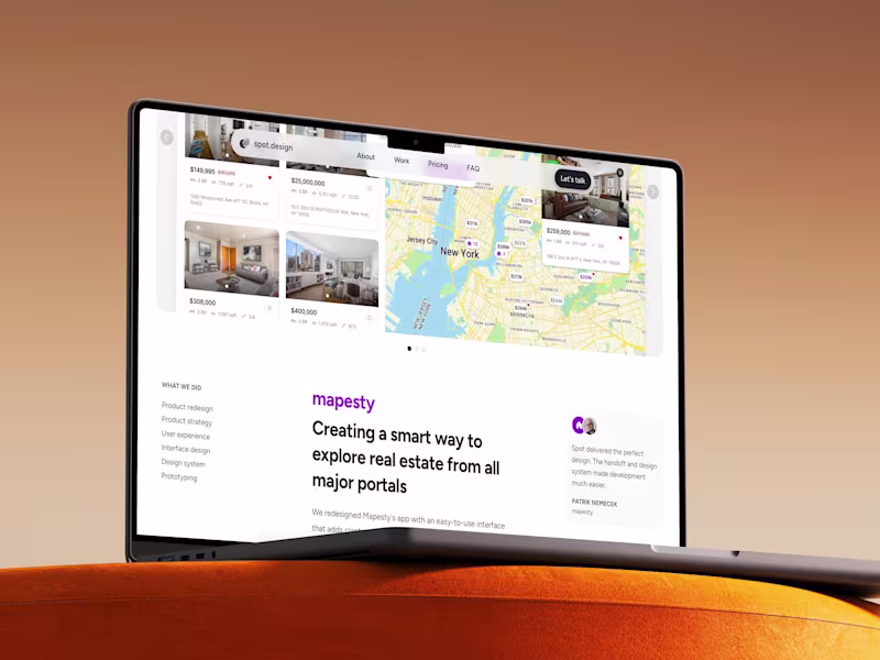Cover image for Spot Design website
