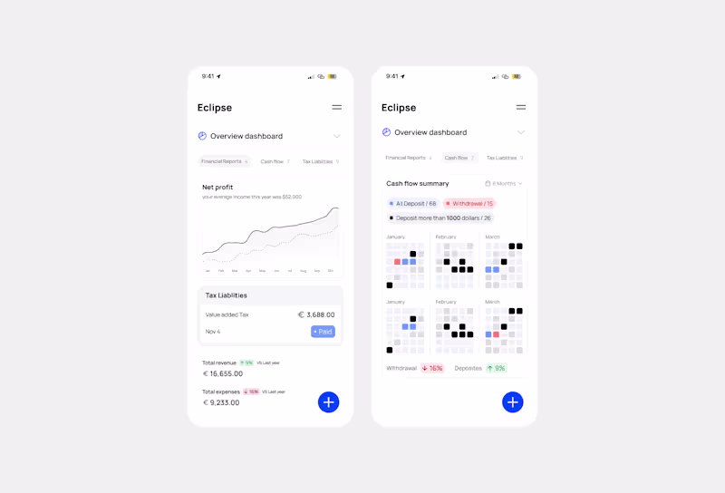 Cover image for Clean and light-themed mobile designs have always been my fa...