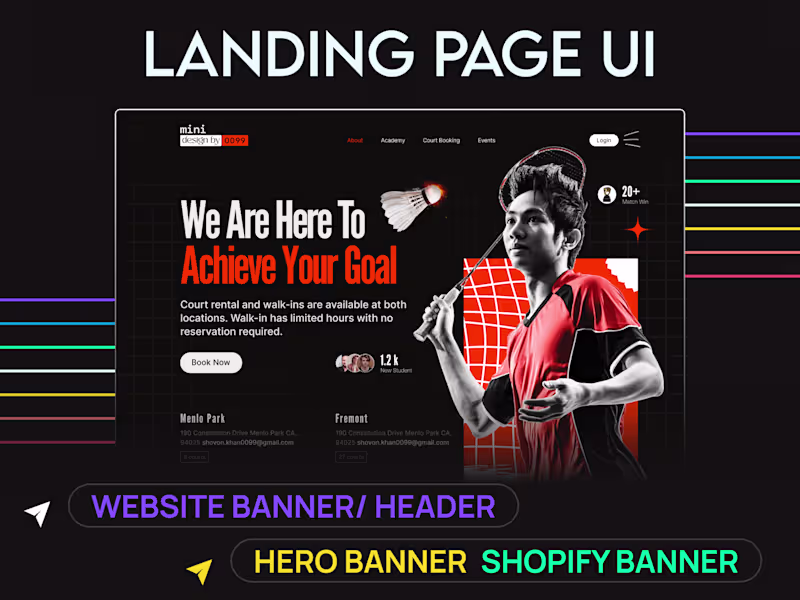 Cover image for Landing Page Design