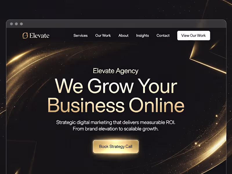 Cover image for  High-End Wix Studio Website Design Premium Brands & Businesses