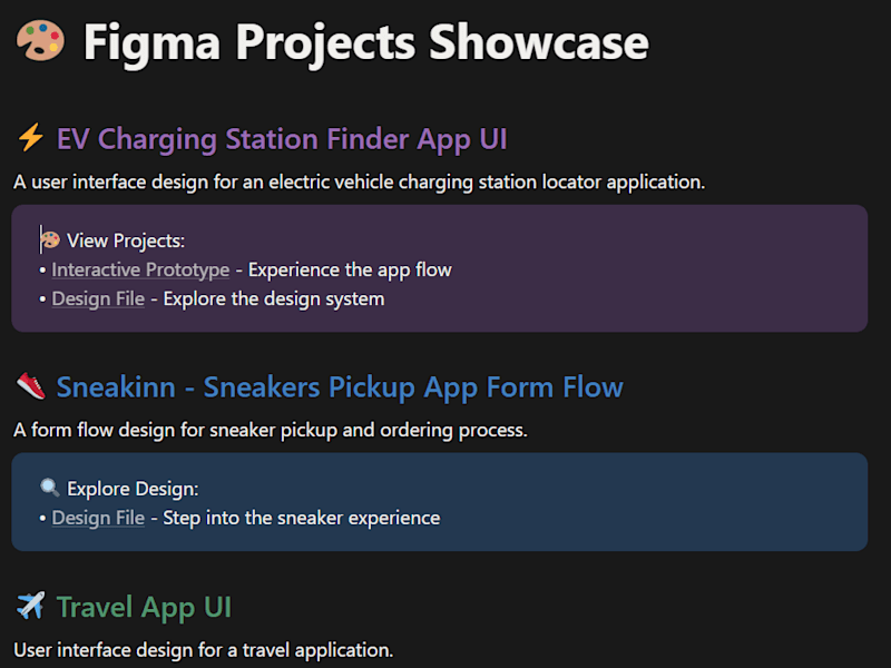 Cover image for Figma Projects Showcase