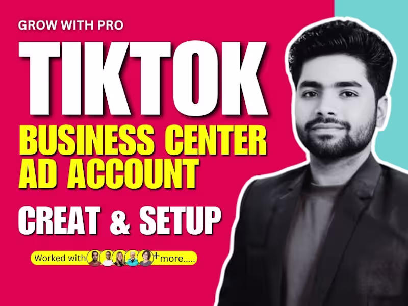 Cover image for TikTok Ad Account and TikTok Business Center Set up for Ads