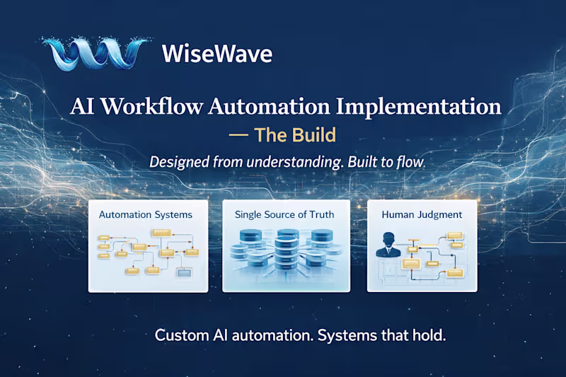Cover image for AI Workflow Automation Implementation
