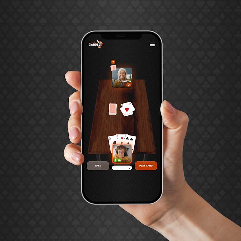 Cover image for Playful interface for a social card game platform