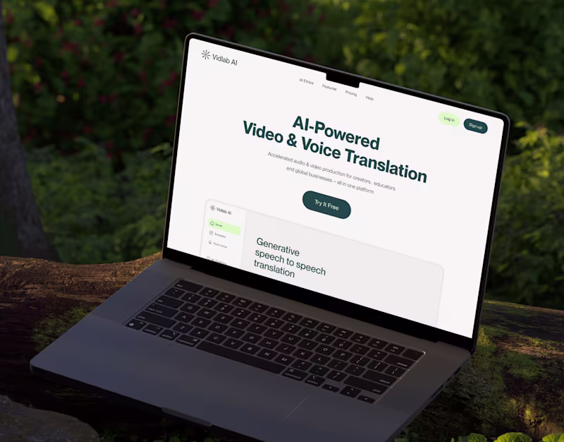 Cover image for VidLab AI - AI Voice Translator