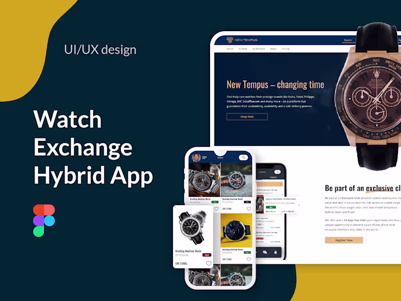 Cover image for Luxury Watches Marketplace