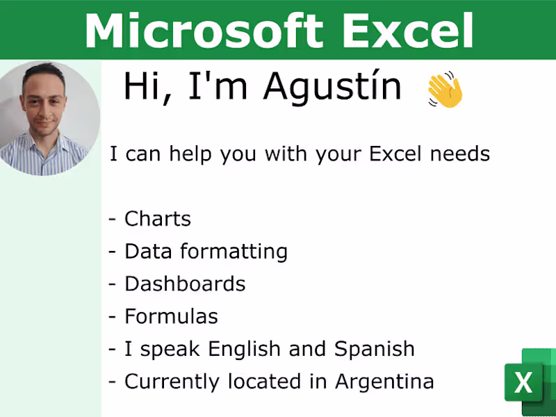Cover image for From Excel to Insights: Expert Data Analysis and Visualization📊