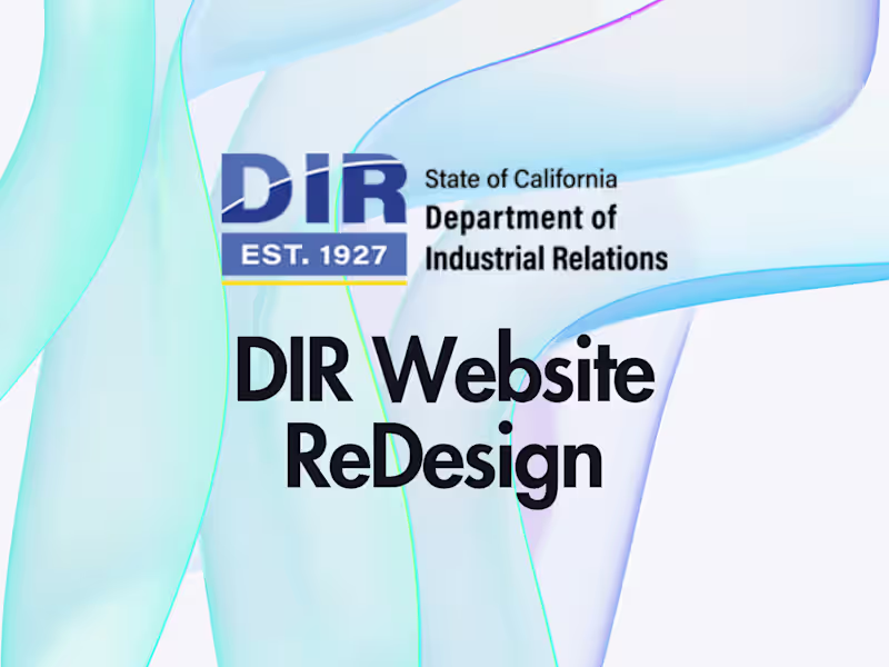 Cover image for Government Website Wireframe