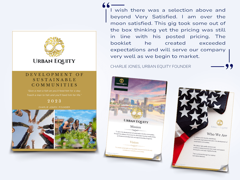 Cover image for Urban Equity Real Estate Business Plan
