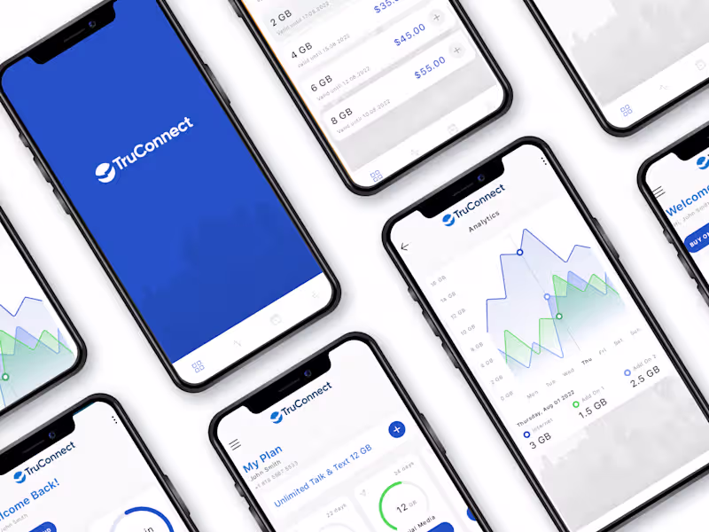 Cover image for TruConnect Mobile App Design