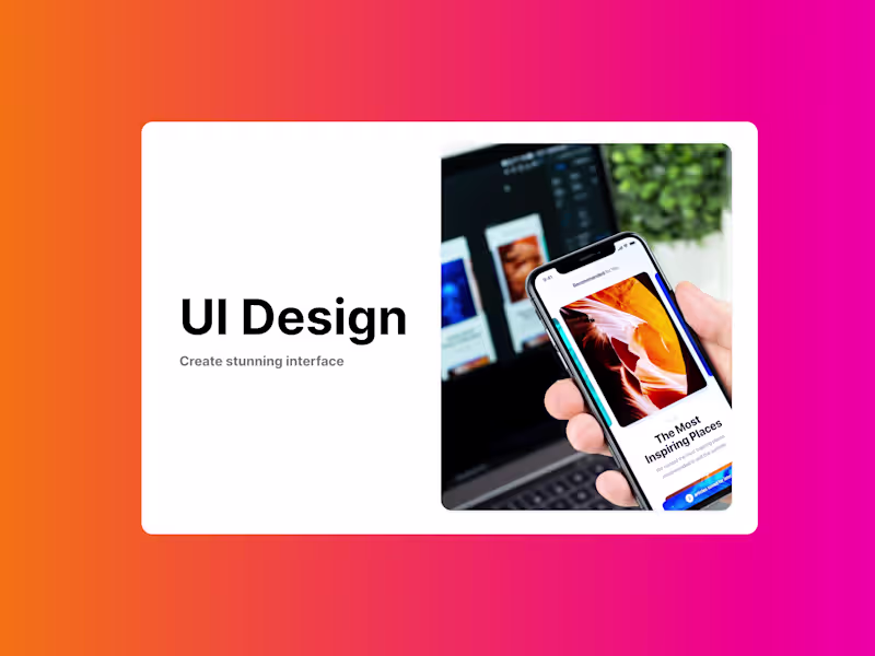Cover image for UI Design