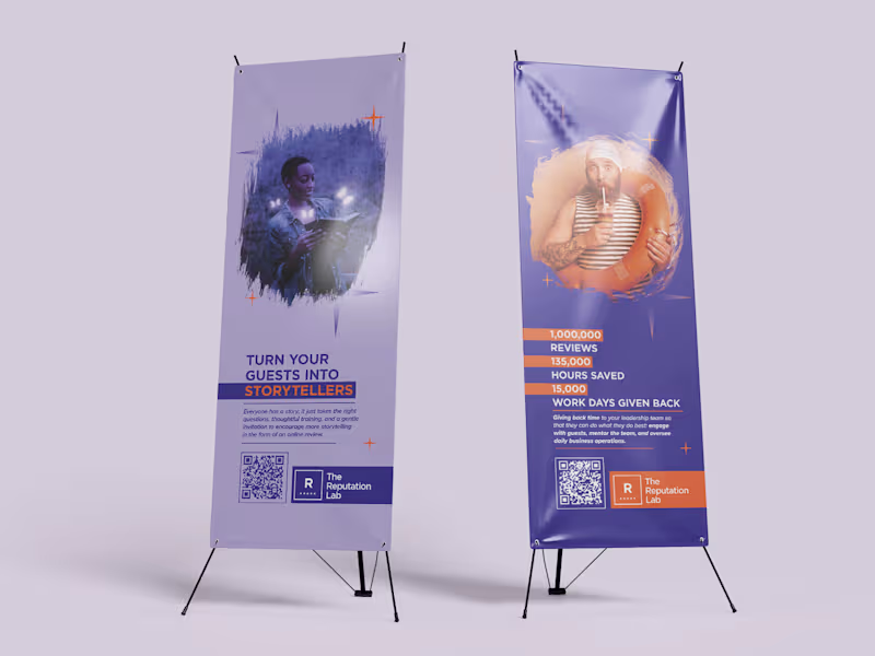 Cover image for The Reputation Lab: Pop Up Banner