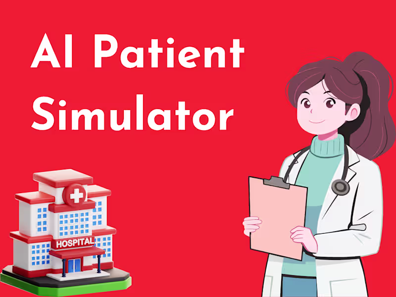 Cover image for AI Patient Simulator