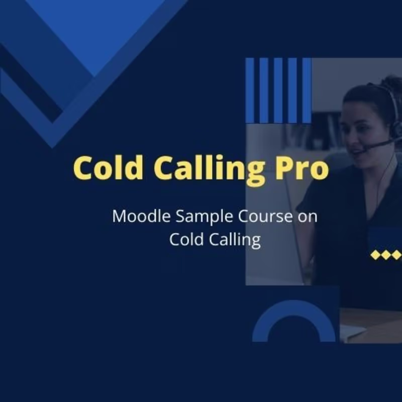 Cover image for E-Learning Course Development for Cold Calling