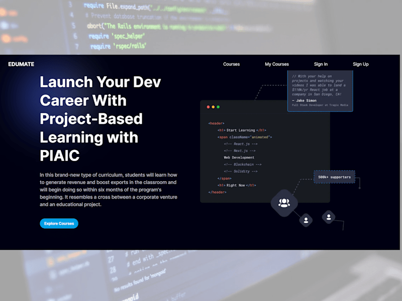 Cover image for Udemy Clone