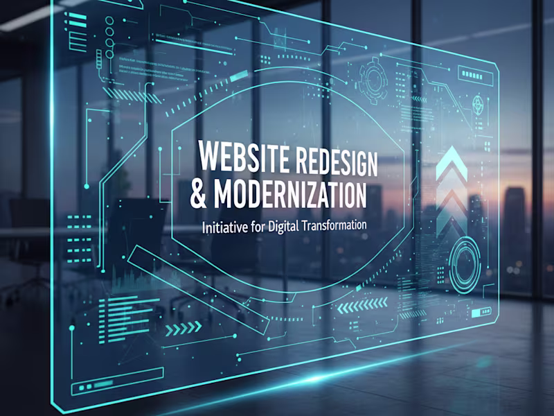 Cover image for Website Redesign, modernization, responsive, and performance