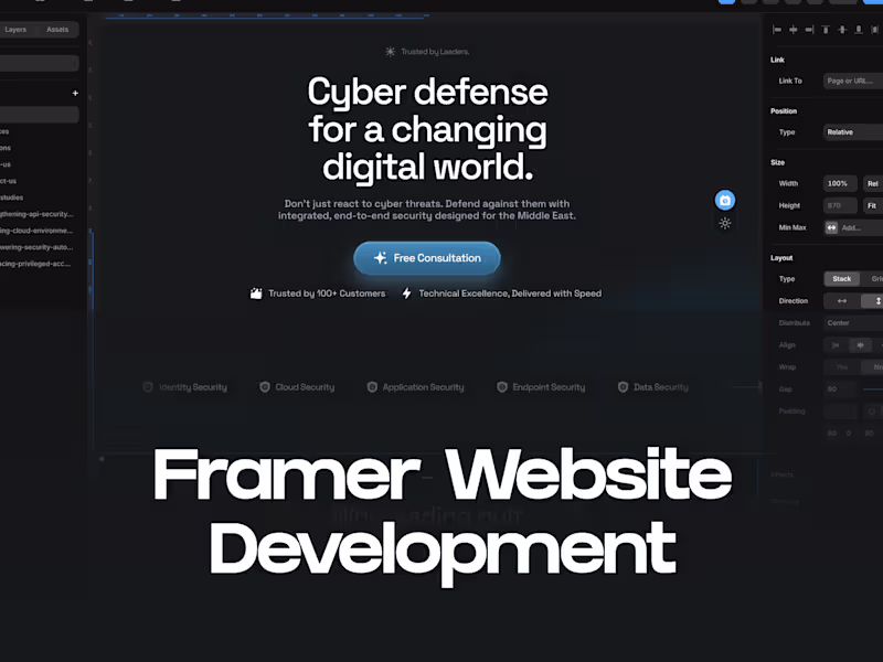 Cover image for Framer Website Development