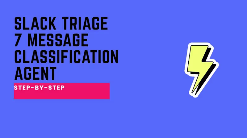 Cover image for Live Terminal Demo — Slack Triage Agent - YouTube