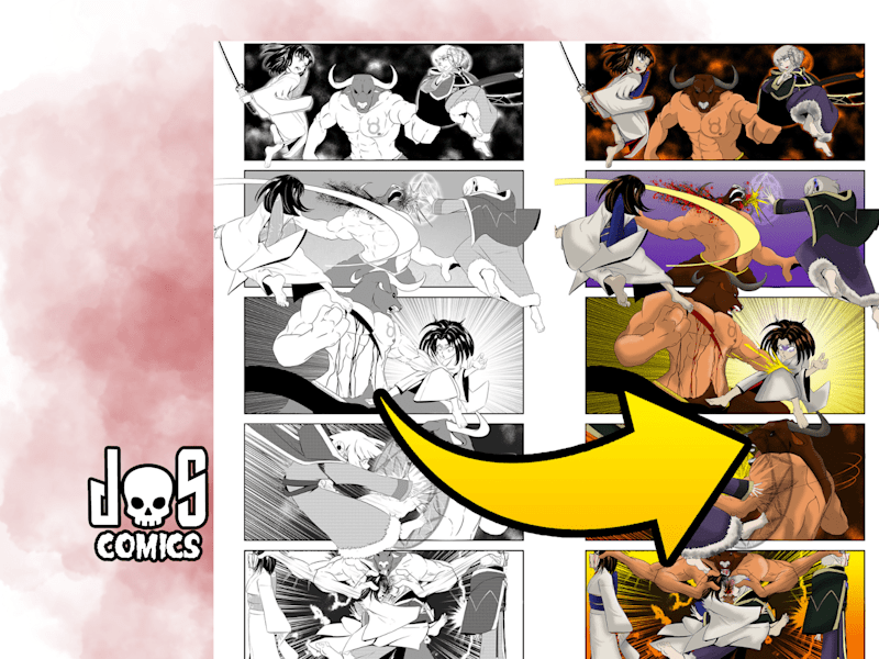 Cover image for Digital Colouring of Comic Pages