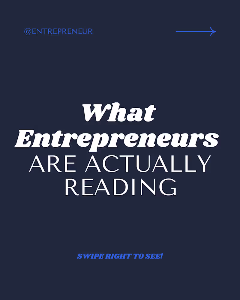 Cover image for Instagram Carousels for Entrepreneur 