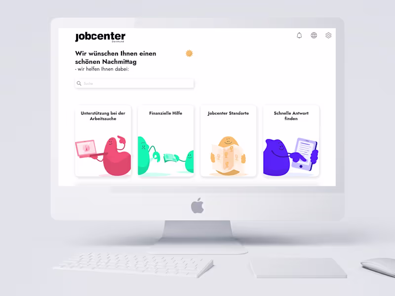Cover image for Jobcenter Dortmund Web App