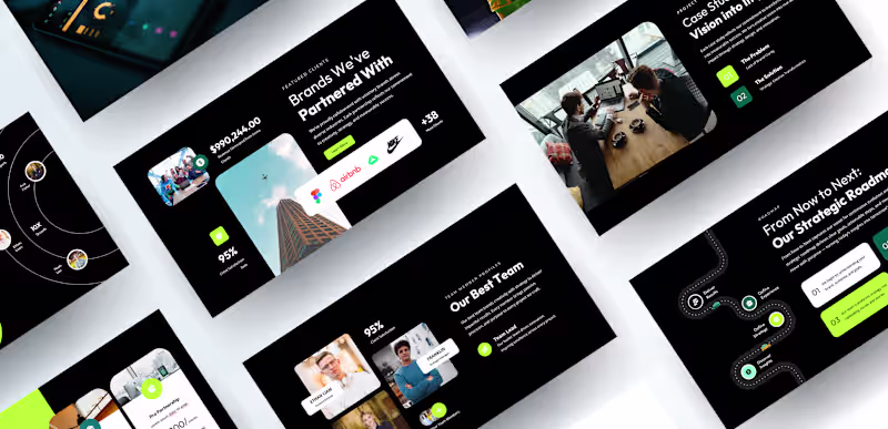 Cover image for Custom Agency Pitch Deck Design