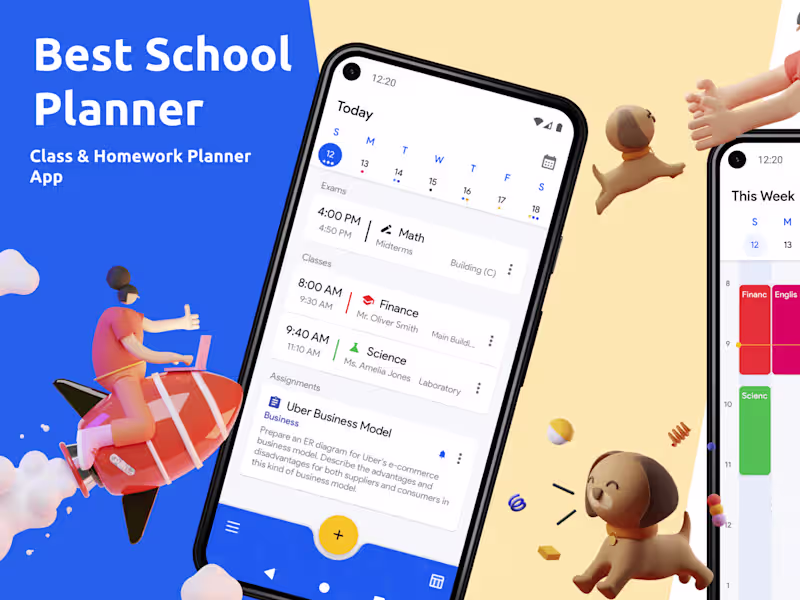Cover image for School Planner - Timetable