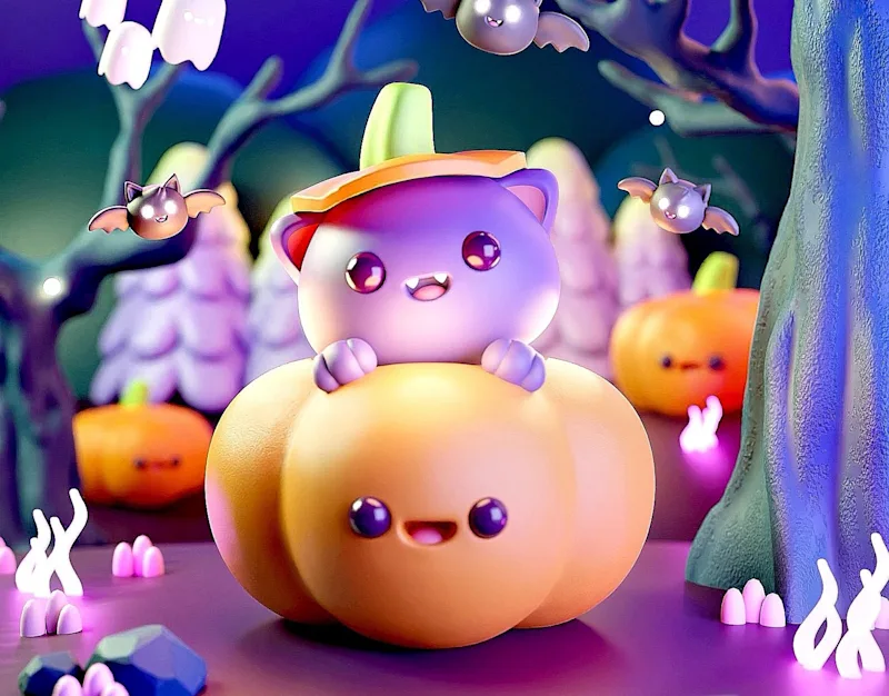Cover image for Pumpkin Cat