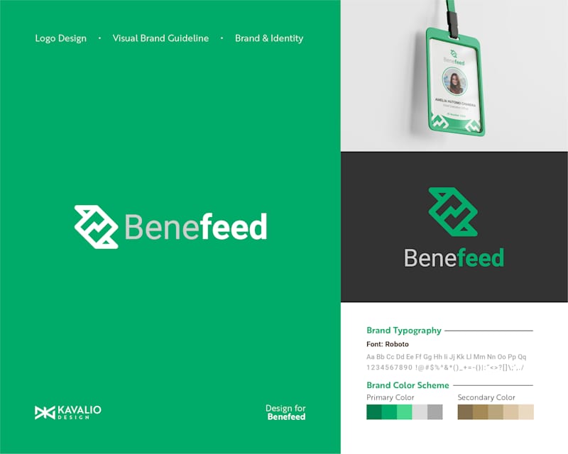Cover image for Benefeed Logo & Visual Brand Guidelines + Identity