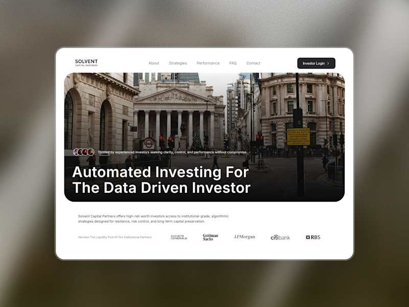 Cover image for Solvent Capital Partners