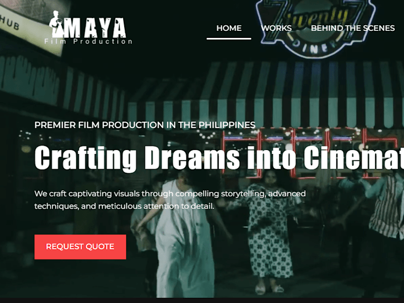 Cover image for MAYA | Premier Film Production in the Philippines