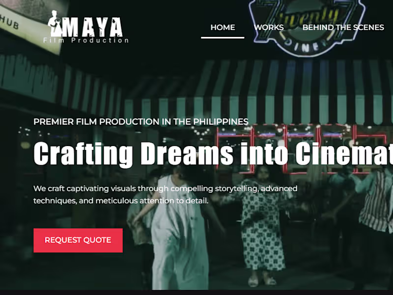 Cover image for MAYA | Premier Film Production in the Philippines