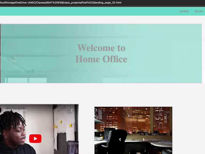 Cover image for Web Design Project 