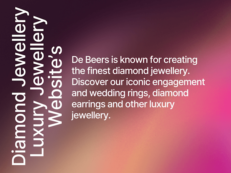 Cover image for Diamond Jewellery | Luxury Jewellery 