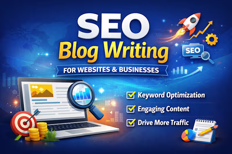 Cover image for SEO Blog Writing for Websites & Businesses