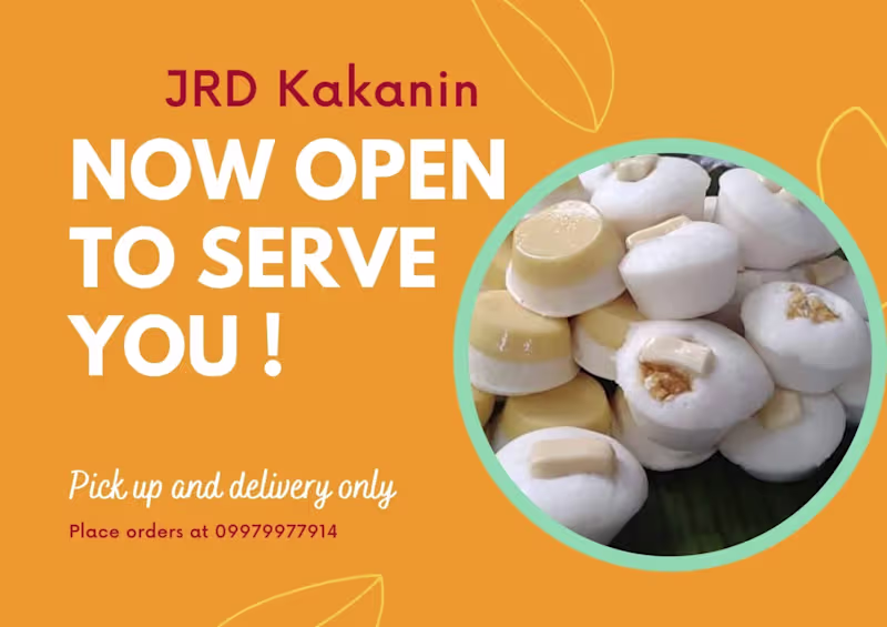 Cover image for content for JRD’s food business.