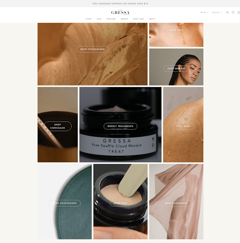 Cover image for Shopify Storefront Customization for Gressa Skin